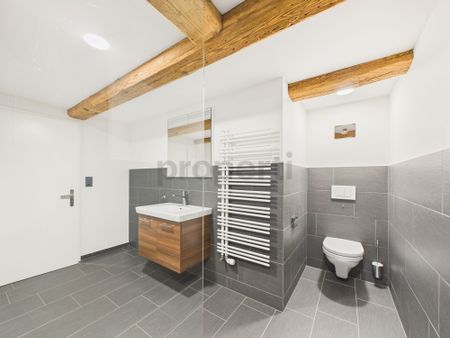 3.5-room duplex apartment (124/m²) directly on the Murg River, Minergie standard - Photo 5