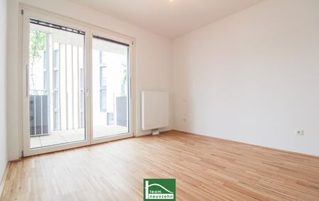 Modernes Wohnen in der Seestadt mit 45m² Balkon und sonniger Wohnküche! Direkt am See und Seepark! - Foto 3