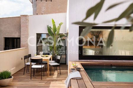 Amazing 3 Bedroom Penthouse with a pool in a Former Palace in Gotico - Photo 4
