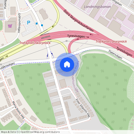 Karin Larssons Väg 3D, Sköndal