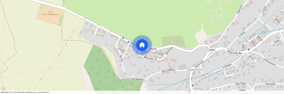 Ke Kulnám, Statenice, okres Praha-západ