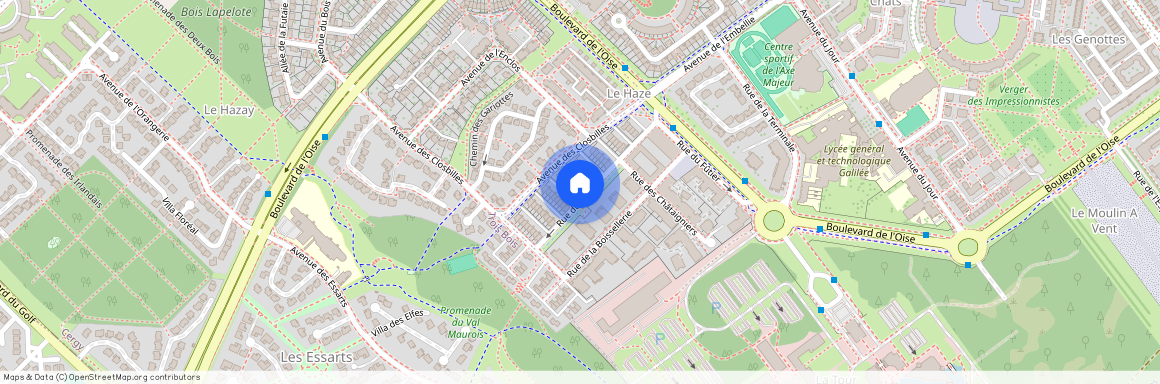 95800, Cergy