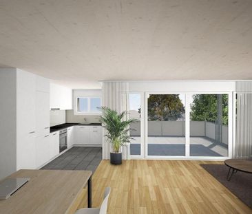 Topmoderne 2.5-ZW à 60 m2 mit grossem Balkon - Photo 2