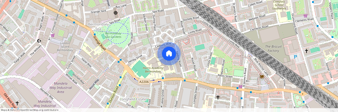 Cadbury Way, Bermondsey, London, SE16