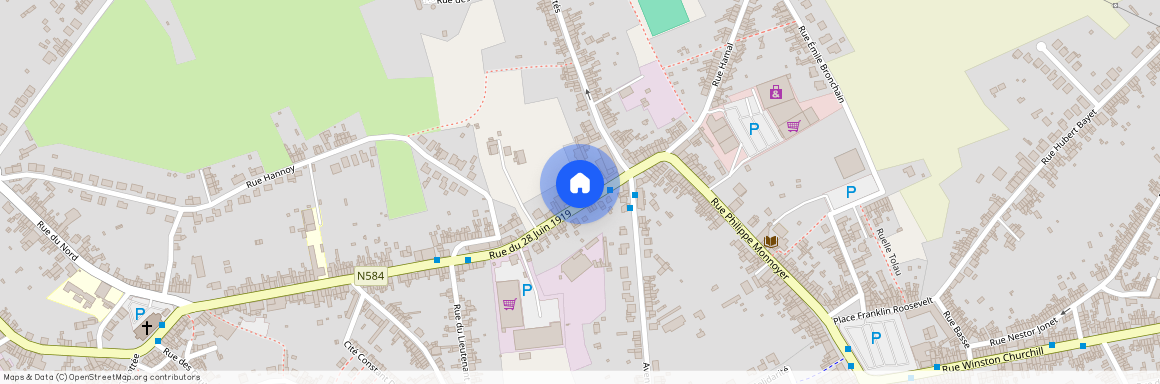 Rue du 28 Juin 1919 12, 6180, Courcelles