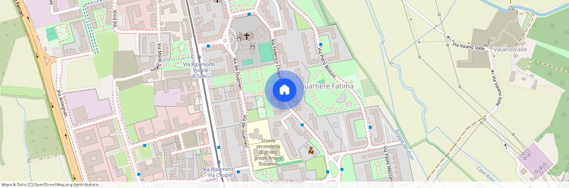 Via Fryderyk Chopin, Milan, Lombardy 20122