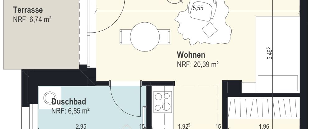 Genossenschaftliches Wohnen im Neubau - Photo 1