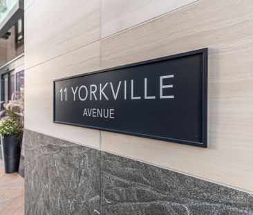 For Lease - 11 Yorkville Avenue Unit# 2906, Toronto, Ontario - Photo 2