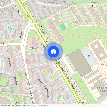 Warszawski, Warszawa, Ursynów, Aleja, Jana, Rodowicza, Anody