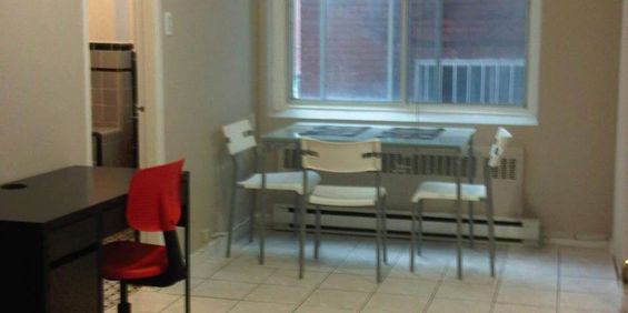 GHETTO MCGILL- 3 ½ RÉNOVÉ & MEUBLÉ – 1 CHAMBRE FERMÉE - Photo 3