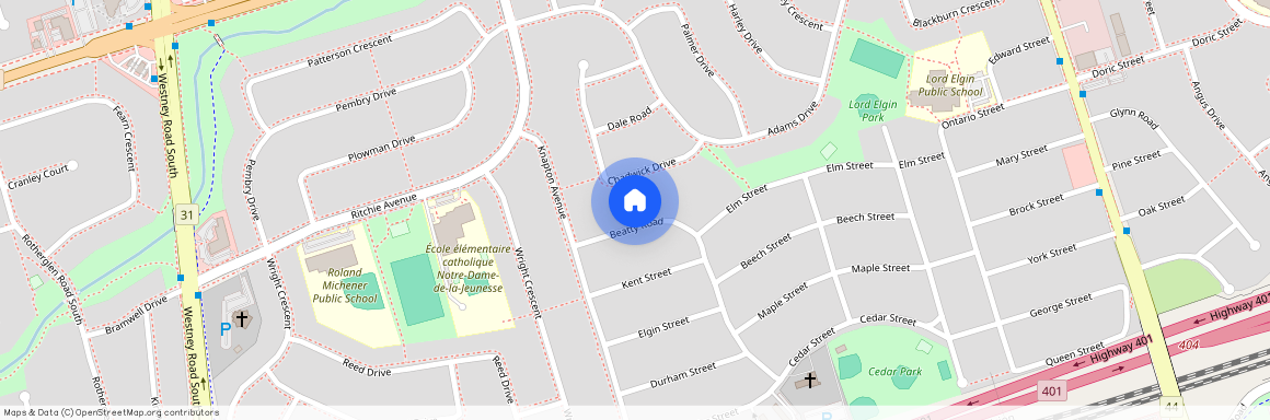 47 Beatty Road #Bsmt, Ajax, Central