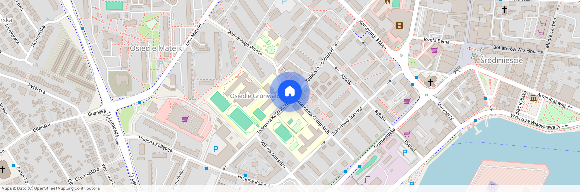 ul. Tadeusza Kościuszki, Świnoujście, zachodniopomorskie