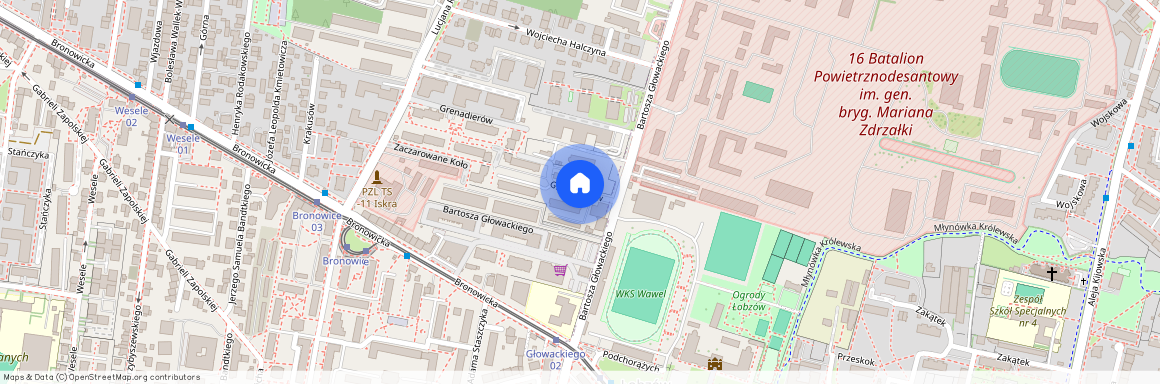 Mieszkanie Kraków, Bronowice, Bronowice Małe ul. Grenadierów