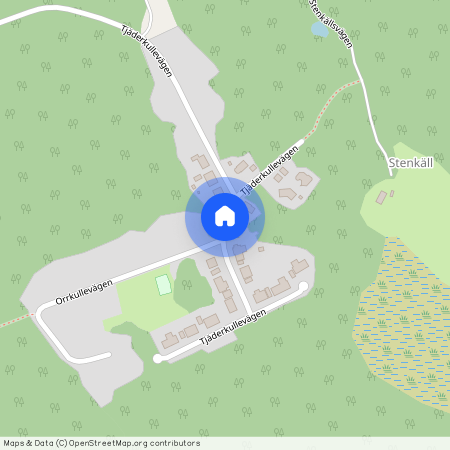 Tjäderkullevägen, Vallda