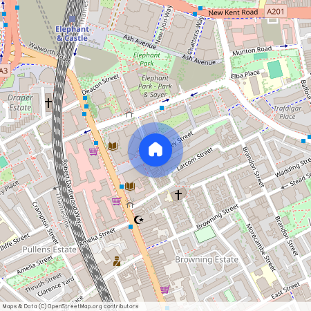 Wansey Street, Elephant and Castle, London, SE17