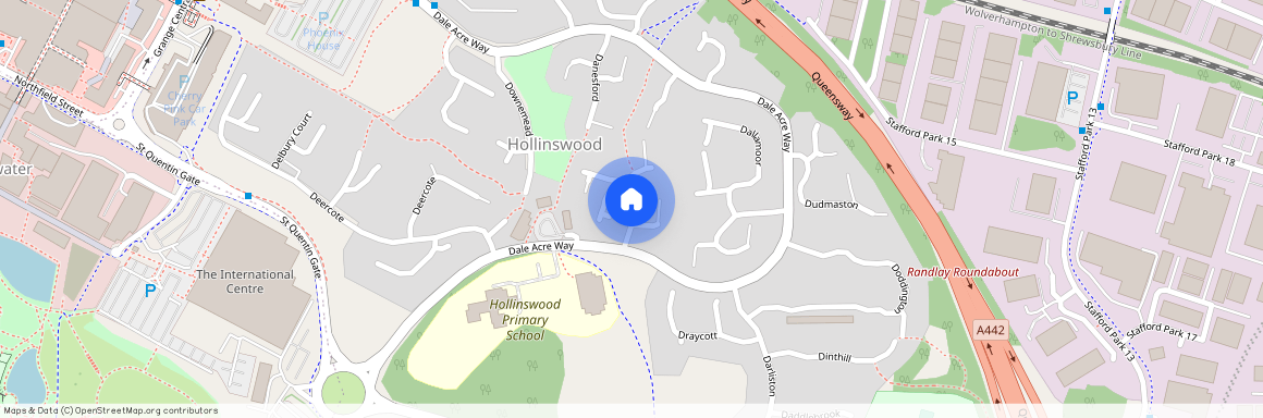 Deepdale, Hollinswood, Telford, Shropshire, TF3