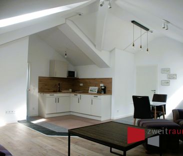 Sutthausen, möblierte Wohnung mit integrierter Einbauküche und Balkon. - Foto 1