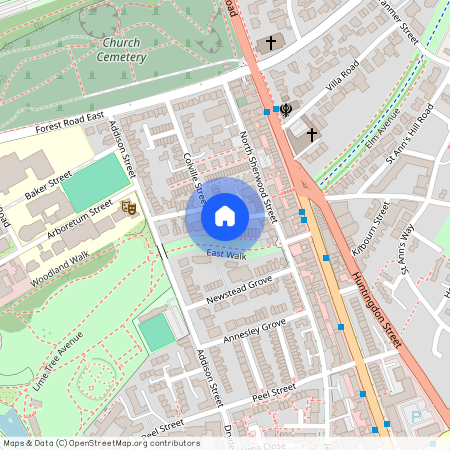 Flat 1, 7 Alpha Terrace, NG1 4EP