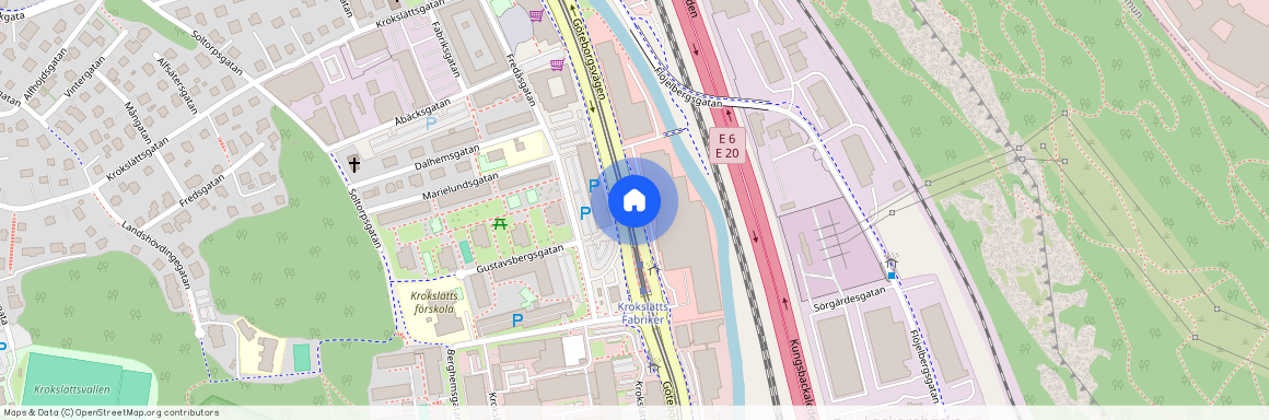 Göteborgsvägen, Mölndal