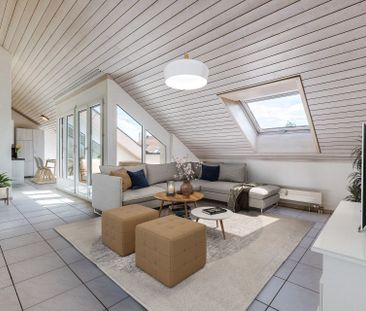 Über den Dächern von Kölliken muss die Wohnqualität wohl grenzenlos... - Foto 4