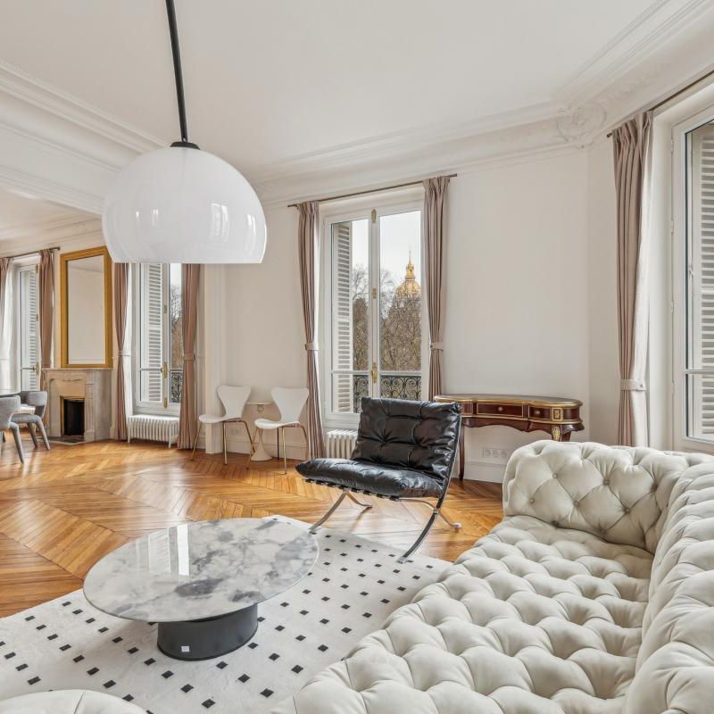 Location Appartement 4 pièces Meublé 109m² PARIS 7ème - Photo 1