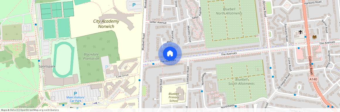 The Avenues, Norwich