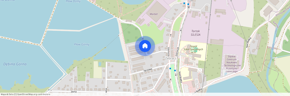 ul. Boczna, Czechowice-Dziedzice, Czechowice-Dziedzice, bielski, śląskie