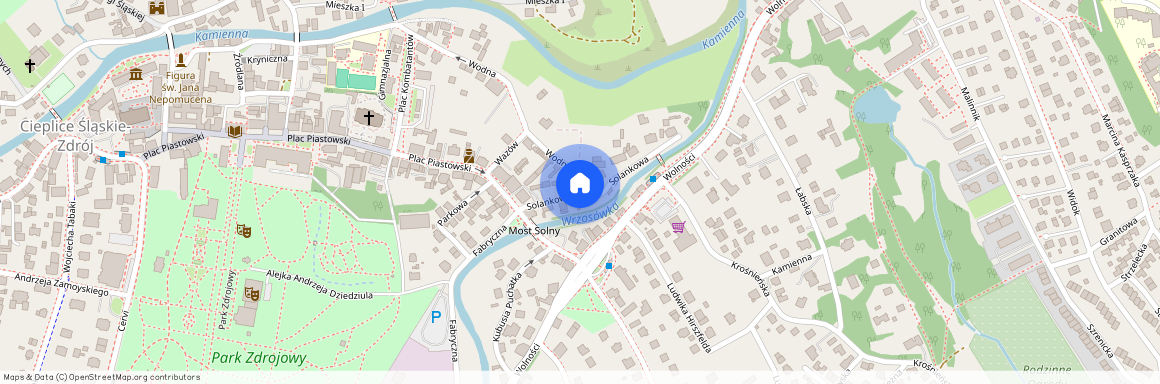 ul. Solankowa, Cieplice Śląskie-Zdrój, Jelenia Góra, dolnośląskie