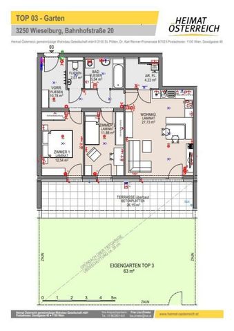 Erstbezug – schöne 3 Zimmer Gartenwohnung in Wieselburg – KAUFOPTION - Photo 5