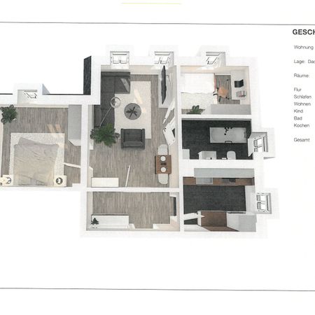 - Gemütliche 3 Raum Dachgeschosswohnung - Erstbezug nach Sanierung - Photo 4