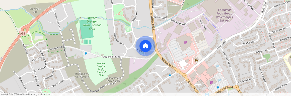 7 Tudor Close, Market Drayton, TF9 3QR