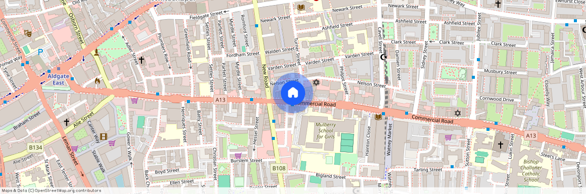 Commercial Road, Aldgate, London E1