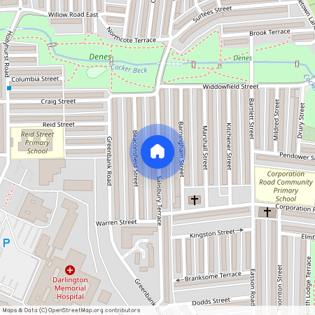 Salisbury Terrace, Darlington, DL3 6NX