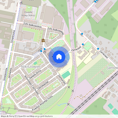 ul. Antoniego Czechowa, Janów-Nikiszowiec, Katowice, śląskie