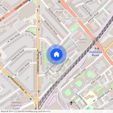 Stock Orchard Crescent, Hillmarton Conservation Area, N7