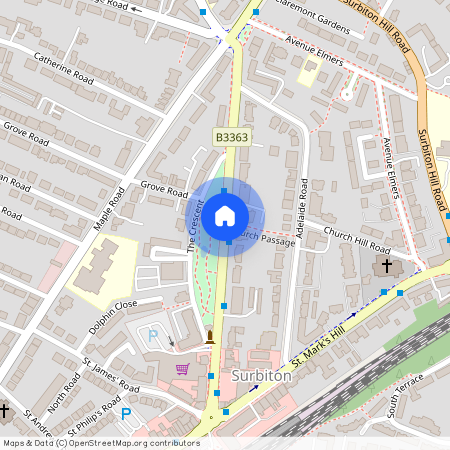 Claremont Road, Surbiton, KT6, London