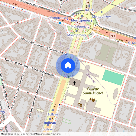 Montgomery, Etterbeek