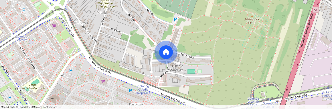 Gołonóg, Storczyków, Dąbrowa Górnicza