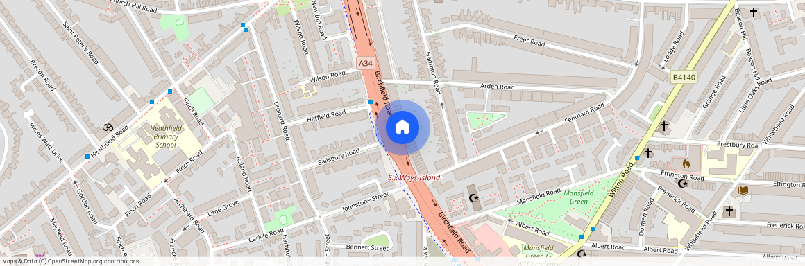 Birchfield Road Perry Barr B19 1LH