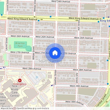 google map, Vancouver, Vancouver, Metro Vancouver, V5Z