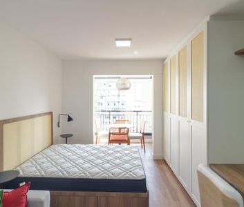 Studio para alugar com 32m², 1 quarto e sem vaga - Photo 3