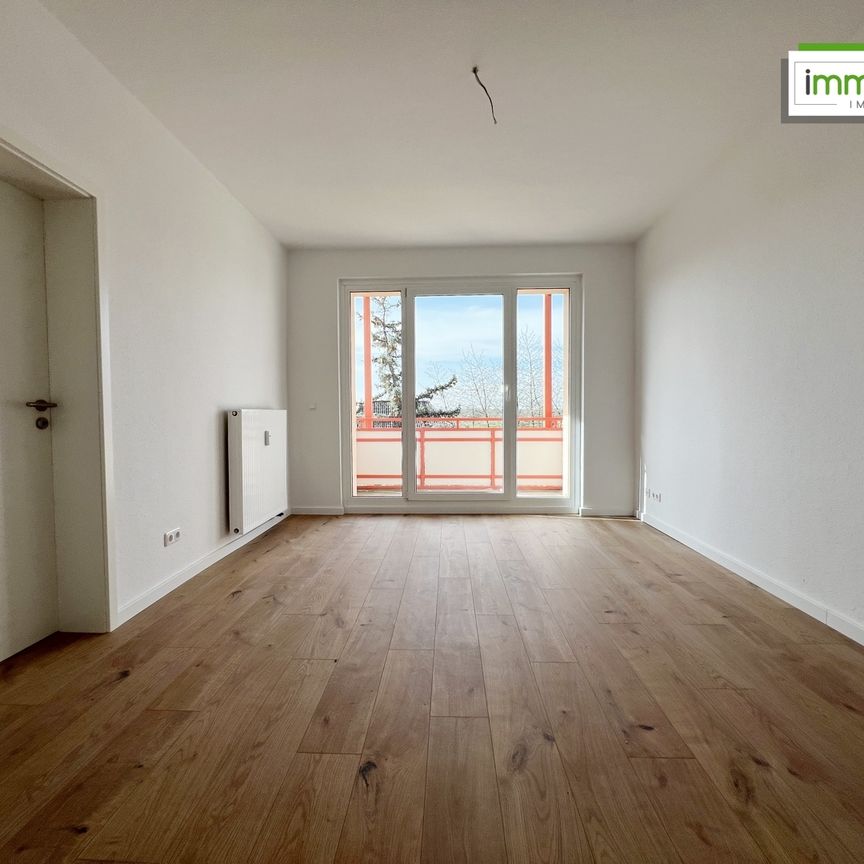 Erstbezug nach Sanierung! Schöne 2-Zimmer-Wohnung mit Dusche, Balkon und Blick ins Grüne in Cracau. - Foto 1