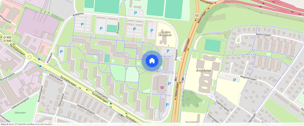 Gamla staden, Eskilstuna, Södermanland, Årbygatan 7