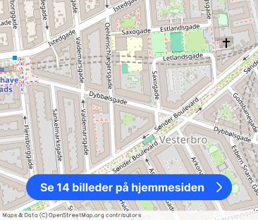 Lys lejlighed med altan | Vesterbro - Foto 1