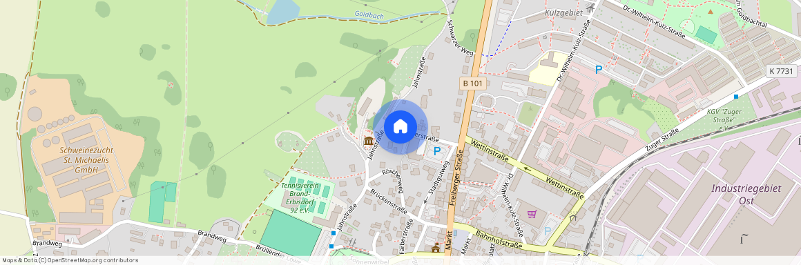 Turnerstraße 8, 09618 Sachsen - Brand-Erbisdorf