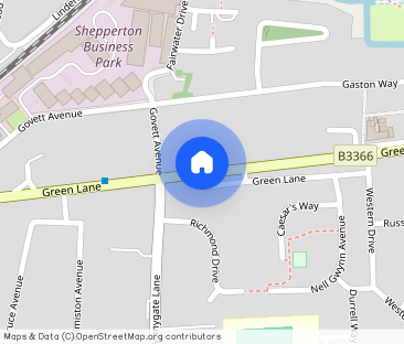 Green Lane, Shepperton TW17, London - Photo 1
