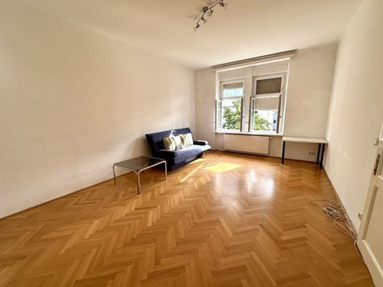 WG-Taugliche sonnige 3-Zimmer-Altbauwohnung mit Balkon nahe des Jakominiplatzes und des Augartens in Grazer Bezirk Jakomini - Foto 1