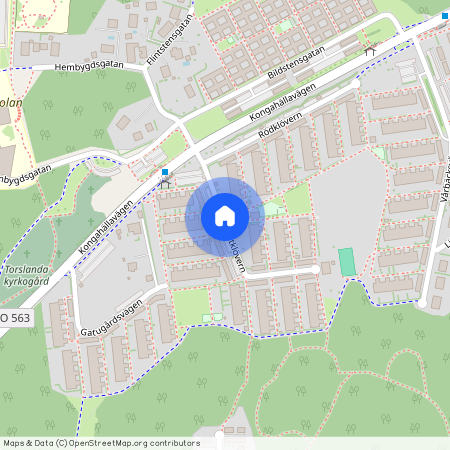 Vitklövern, Torslanda