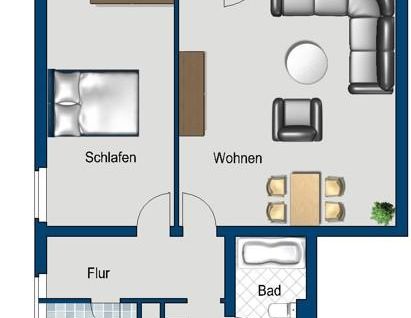Unsere neue Wohnung: 2-Zimmer-Wohnung Meckenheim - Photo 1