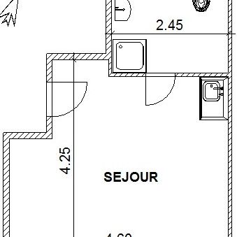 Location Appartement 1 pièce 12m² NANTES 44300 - Photo 4